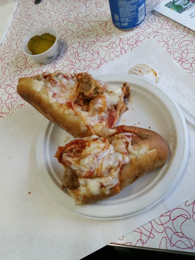 Meatball Parmigiana Sub